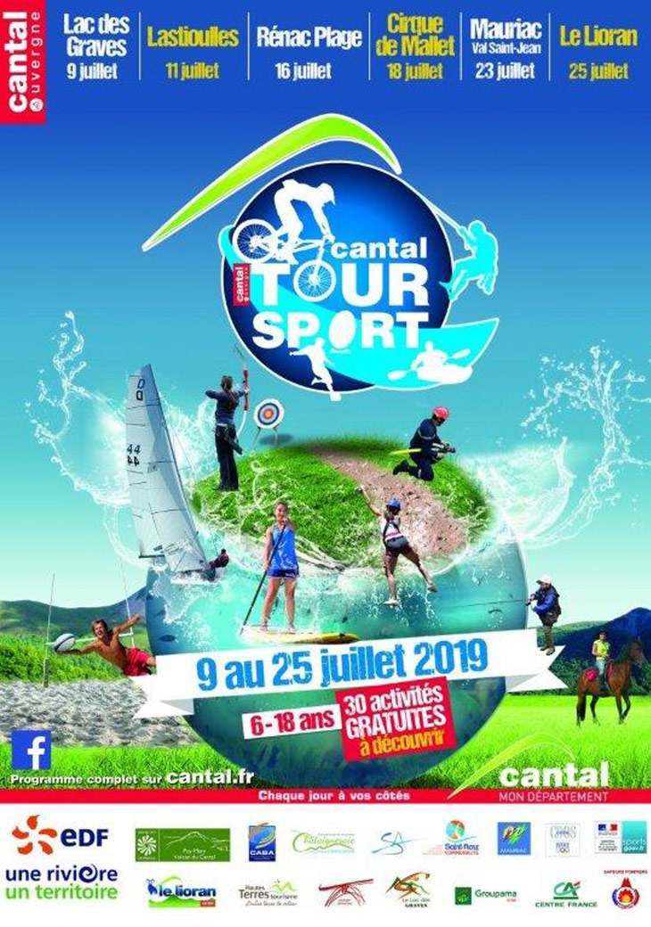 Jsports - 25 Juillet 2019 - Cantal Tour Sport